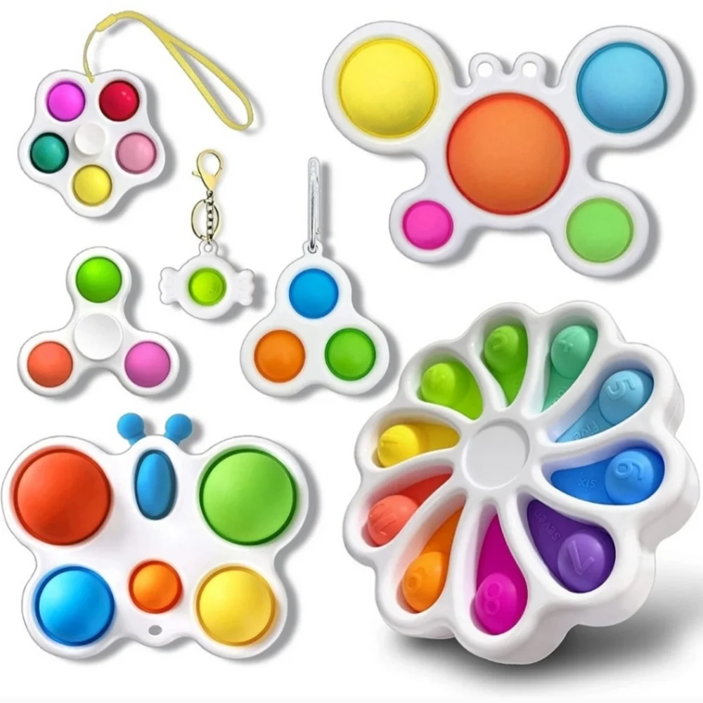 NEW 7 Pack Fidget Toys for Toddlers